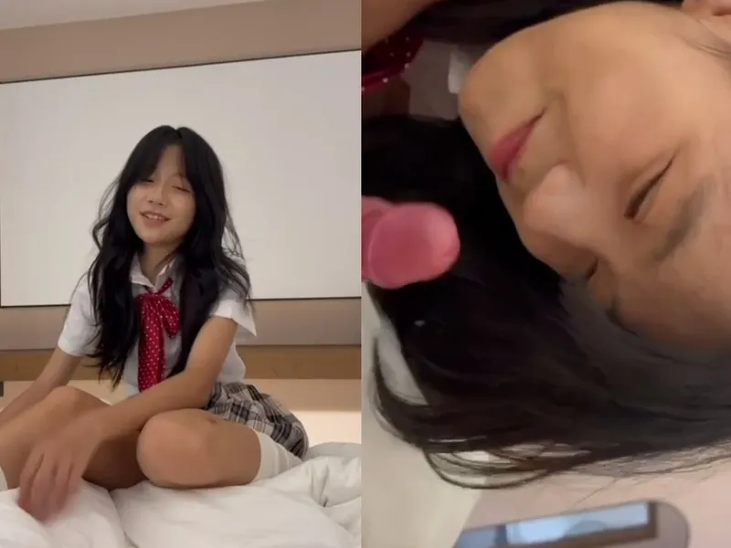 Em loli dễ thương mút cò biến em thành con em đĩ dam dang p1