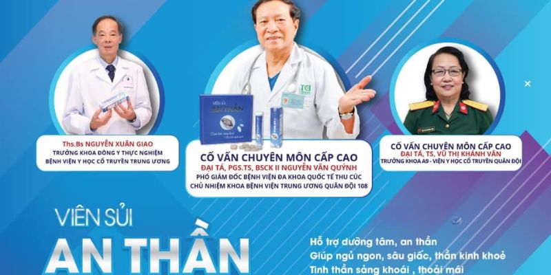 An tâm dùng viên sủi an thần của bác sĩ Nguyễn Xuân Giao